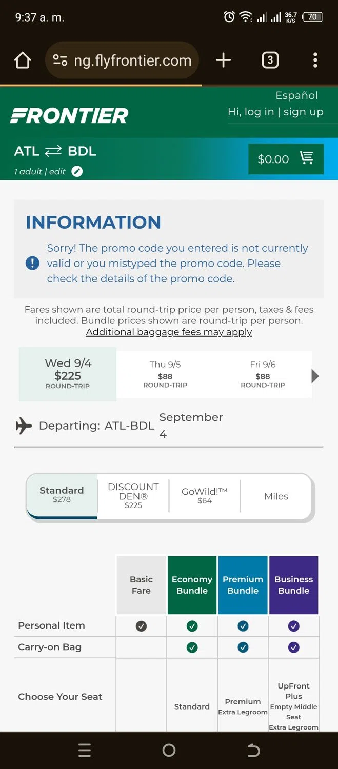 Frontier Airlines Promo Codes 100 Off October 2024