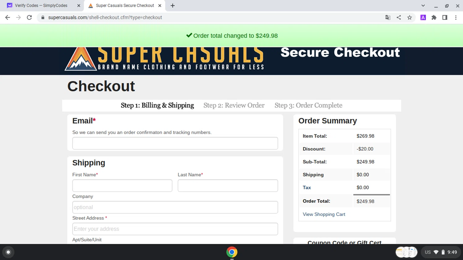 Super Casuals Coupon Codes 10 Off September 2024