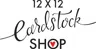 The 12x12 Cardstock Shop logo