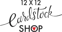 The 12x12 Cardstock Shop logo