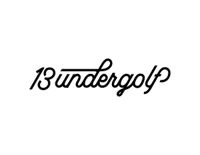 13 Under Golf logo