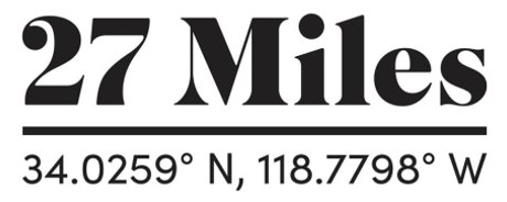 27 Miles Malibu promo code