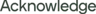 Acknowledge logo