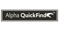 Alpha QuickFind™ logo