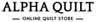 Alpha Quilt logo