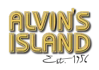 Alvin’s Island logo