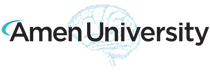 Amen University logo