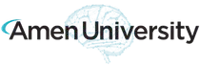 Amen University logo