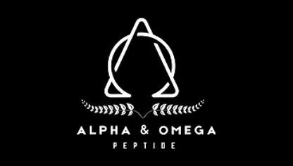 Alpha & Omega Peptide logo