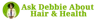 Ask Debbie About Hair & Health logo