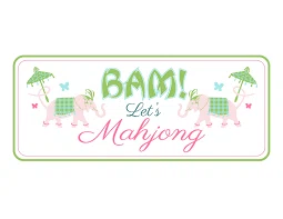 BAM! Let’s Mahjong logo