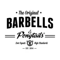 Barbells & Ponytails logo