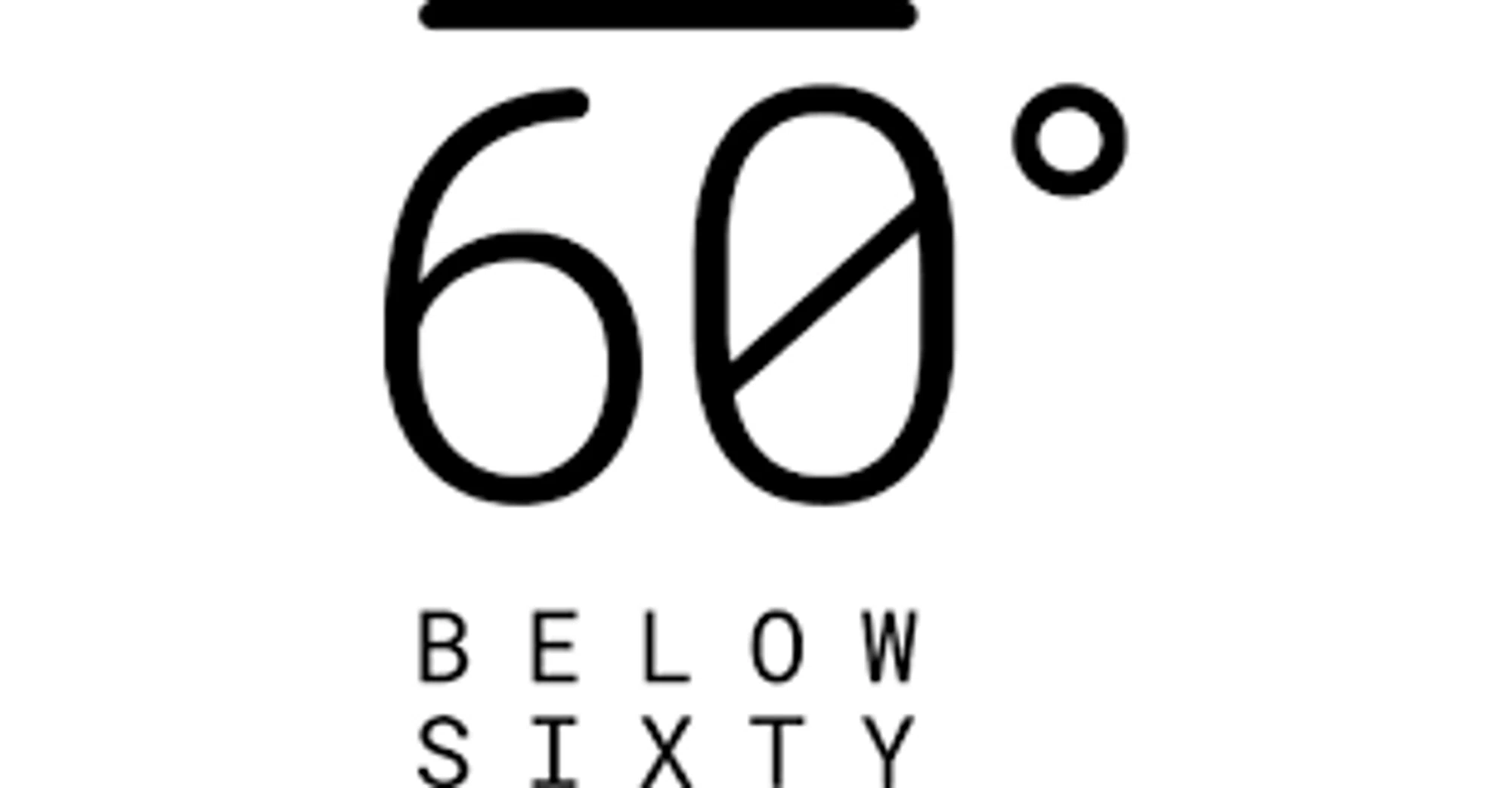 Below 60 logo