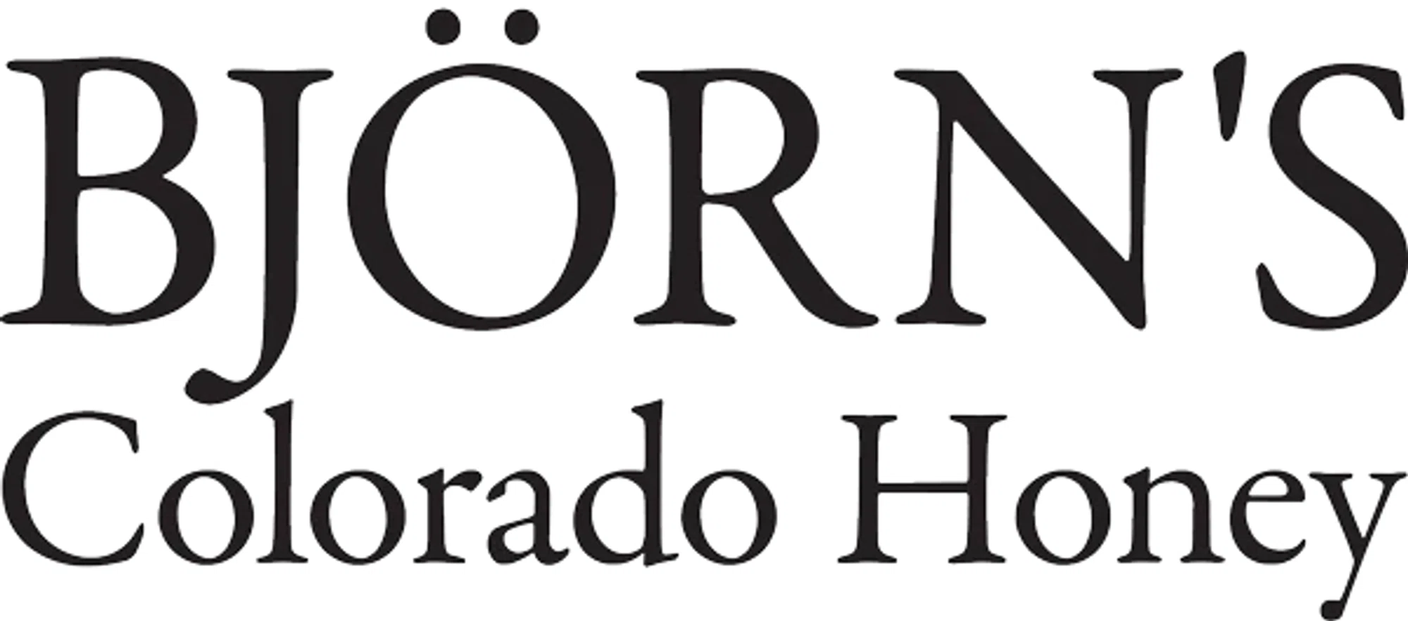 Bjorn's Colorado Honey logo