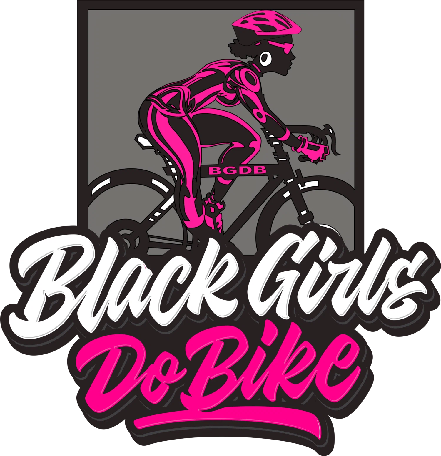 Black Girls Do Bike logo