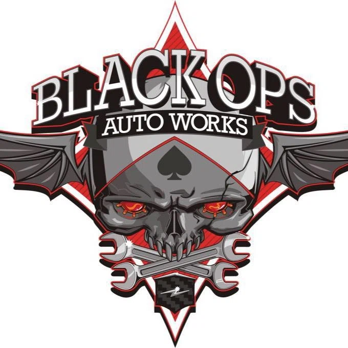 Black Ops Auto Works logo