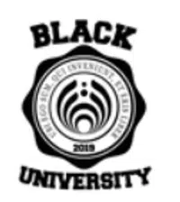 The Black University logo