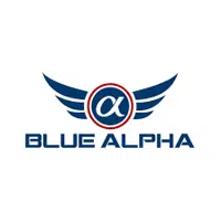 Blue Alpha Belts logo