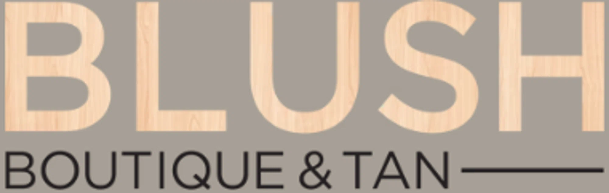 Blush Boutique and Tan logo