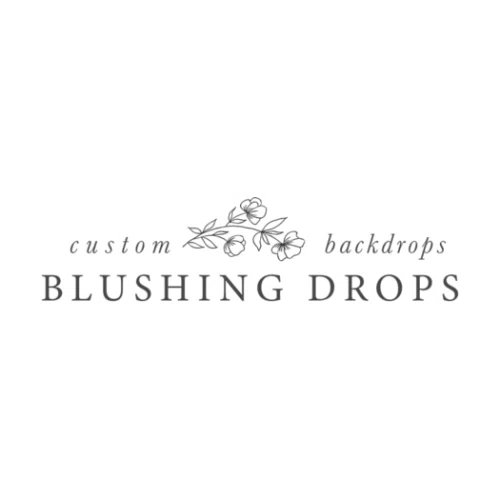 BlushingDrops logo