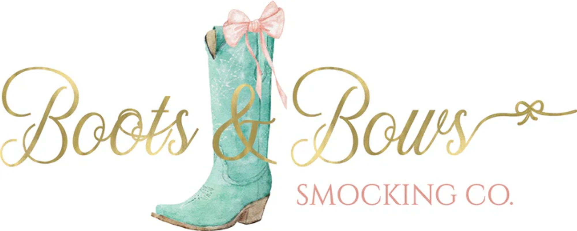 Boots and Bows Smocking Co logo
