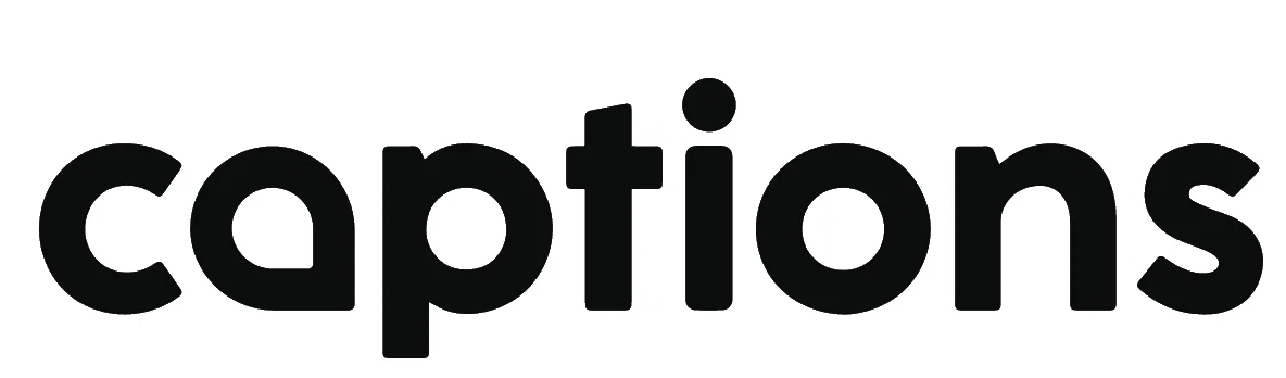 Captions logo
