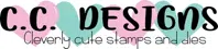 C.C. Designs Rubber Stamps logo