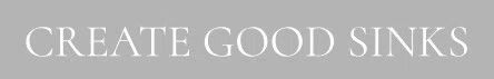 Create Good Sinks logo