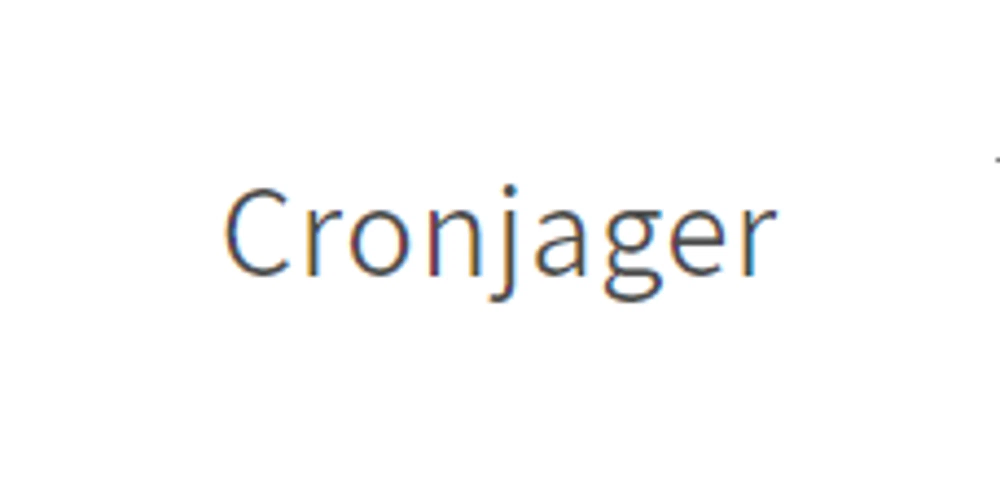 Cronjager logo