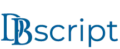 DBscript logo