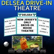 Delsea Drive-In Theatre logo