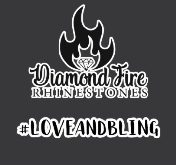 Diamond Fire Rhinestnes logo