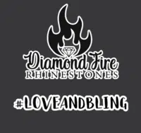 Diamond Fire Rhinestnes logo