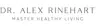 Dr. Alex Rinehart logo