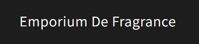 Emporium De Fragrance logo