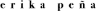 Erika Peña logo
