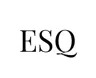 ESQ logo