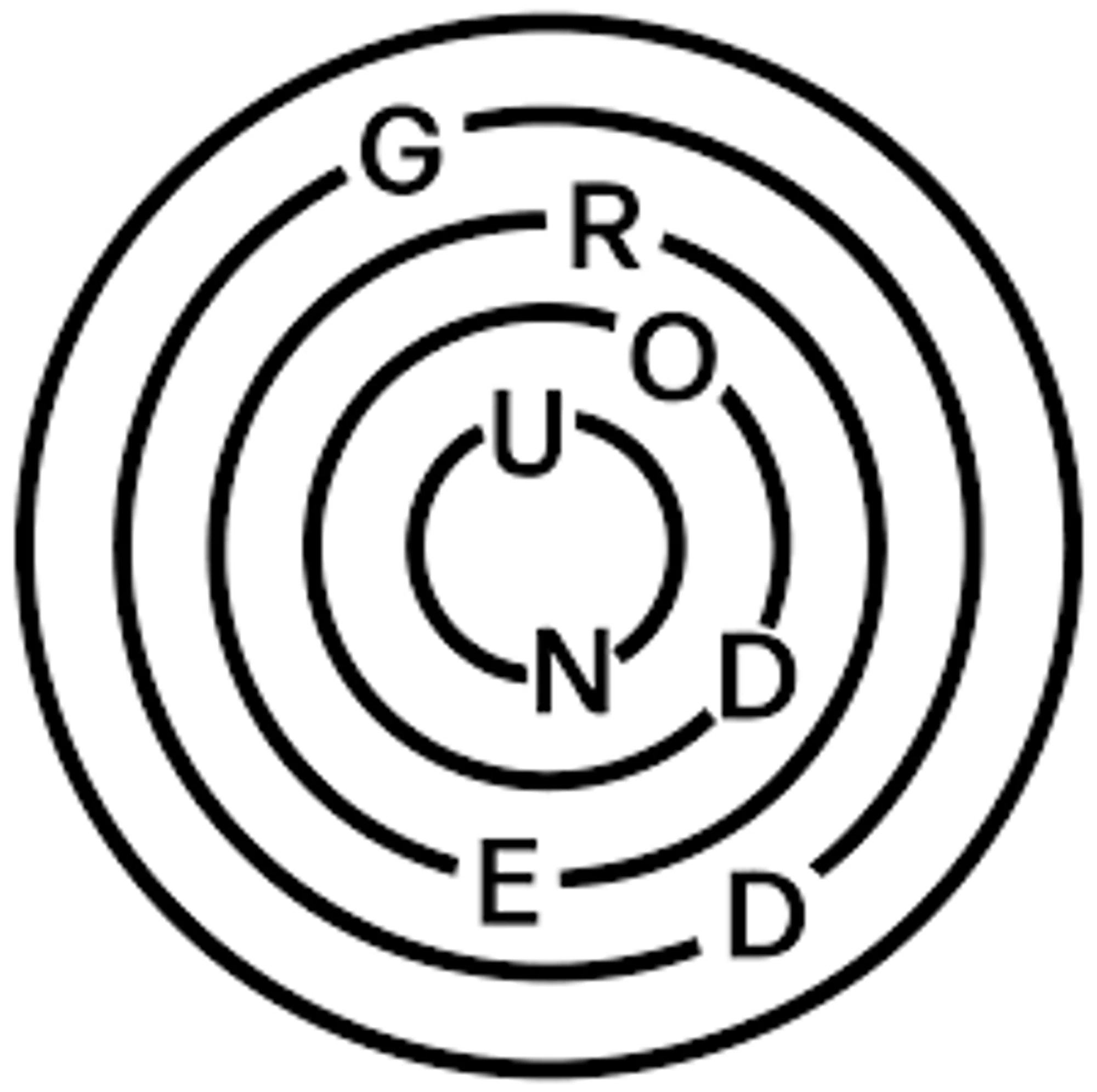 Grounded logo