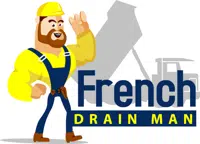 French Drain Man logo
