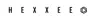 H E X X E E logo