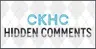 CKHC Hidden Comments logo