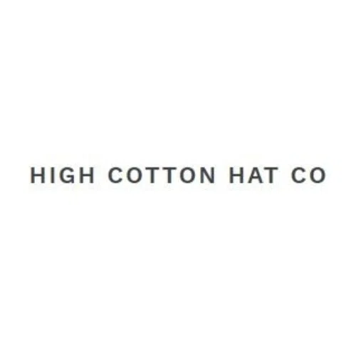 High Cotton Hat logo