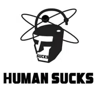 HUMAN SUCKS logo