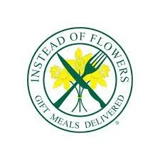 Instead of Flowers logo