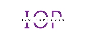 I.O. Peptides logo