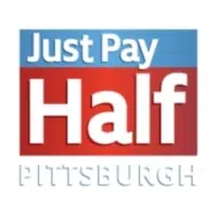 Just Pay Half Pittsburgh logo