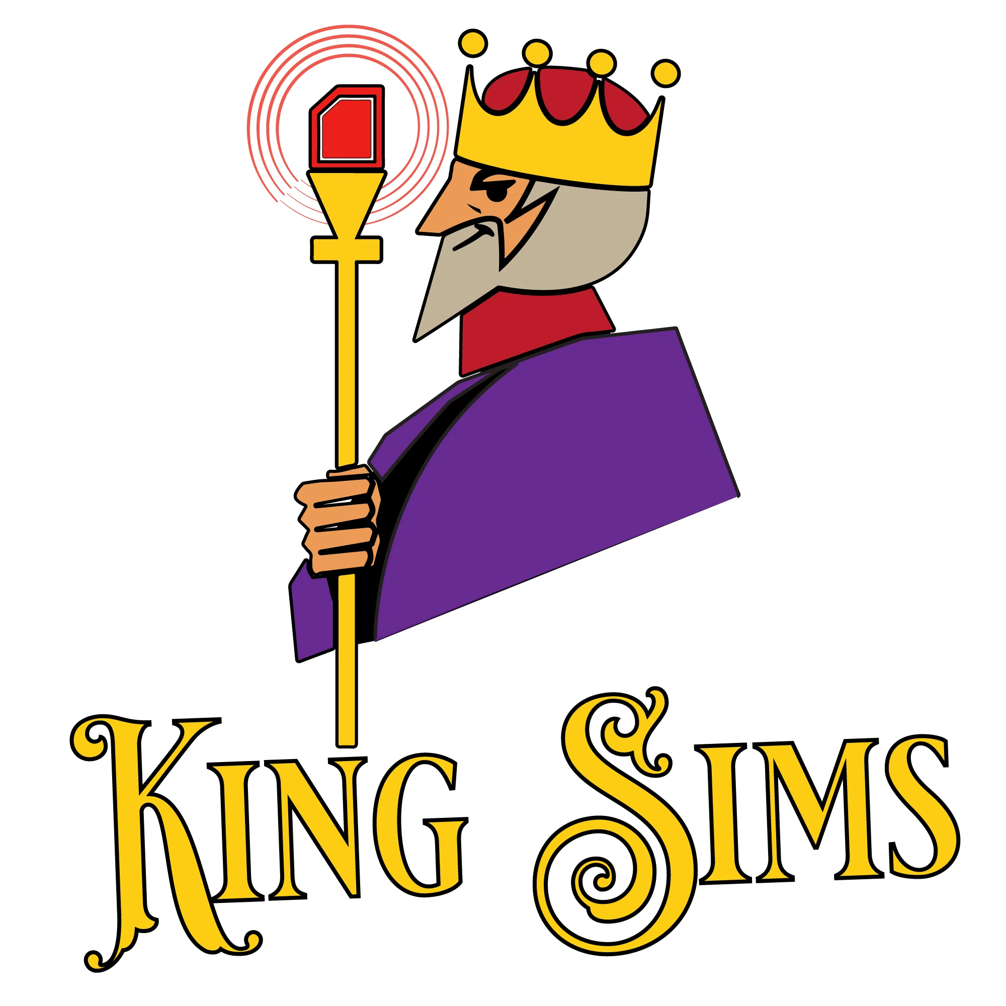 King Sims logo