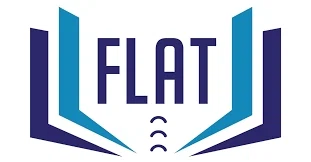 Lay It Flat Bookshop logo