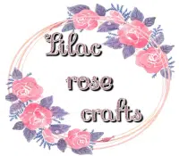 Lilac rose crafts logo