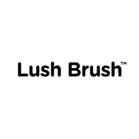 Lush Brush logo